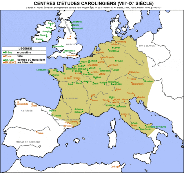 Quelle est l’Histoire de l’Empire carolingien ?