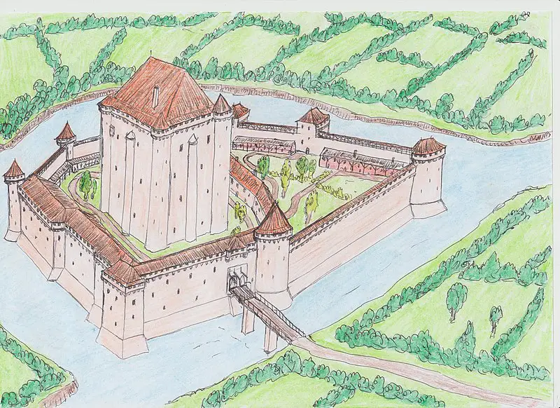 comment étaient les châteaux au Moyen âge ?